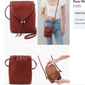 HOBO TAN LEATHER CROSSBODY 🥰